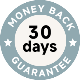 30 Days Money Back Guarantee