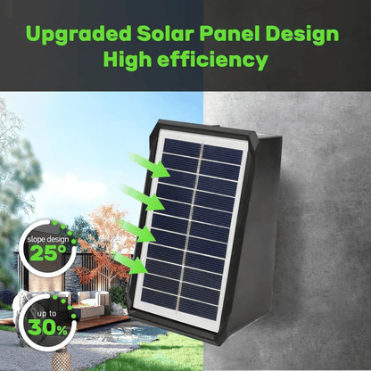✨Begrenzte Zeit 50% Rabatt! - Solar Wandleuchten Außenlicht Wasserdicht