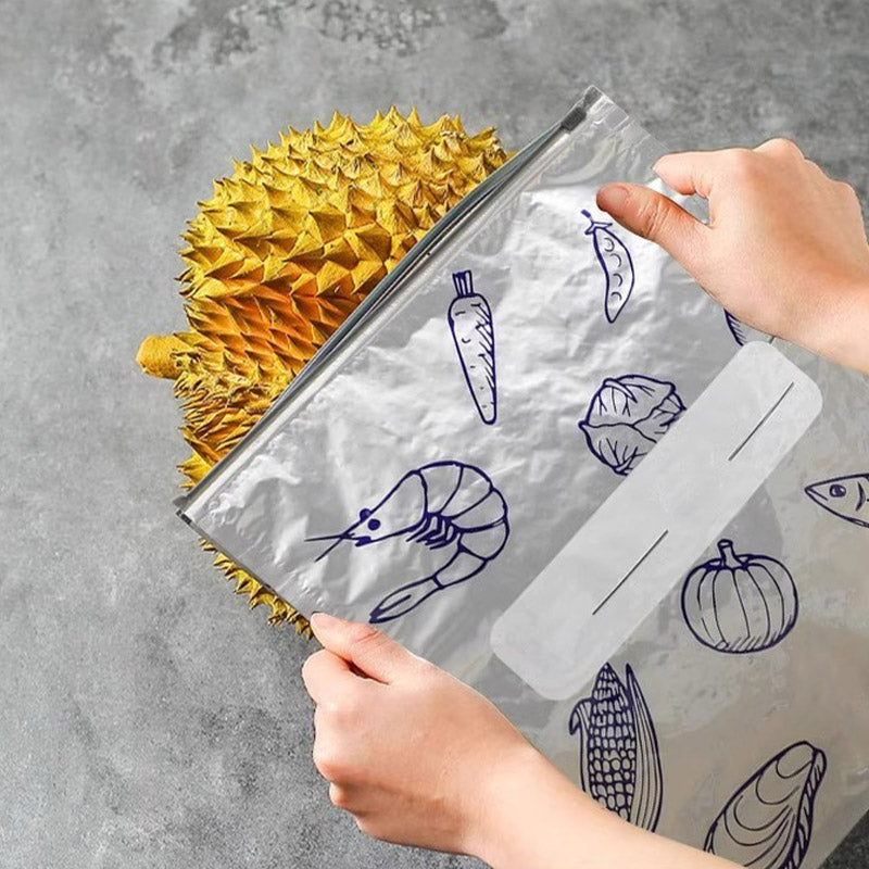 ✨Begrenzte Zeit 50% Rabatt♻️Verschließbare Alu-Frischhaltebeutel wiederverwendbar