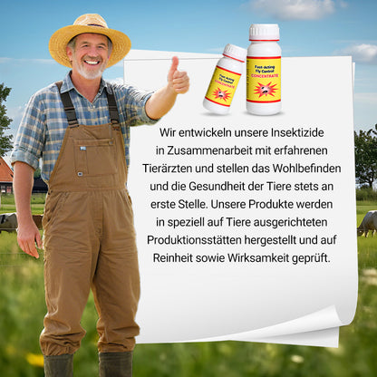 Universelles, hocheffizientes und sicheres Fliegenbekämpfungsmittel