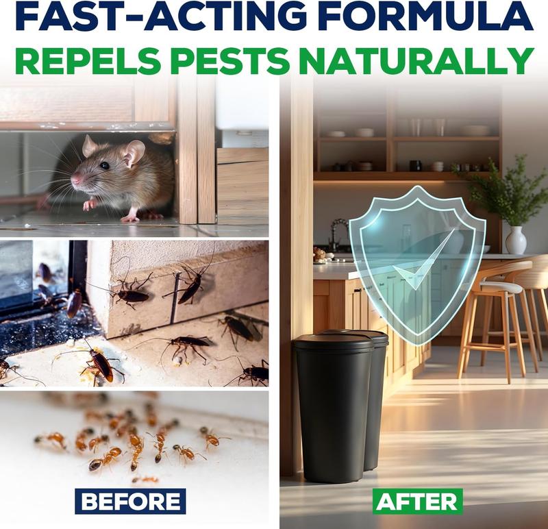 👍Hot Sale- Buy 2 Get 1 Free🗑️Natural Peppermint Oil Insect and Pest Spray🪳🦟 –Maximum Strength - Safe Scent Formula for Home & Garden