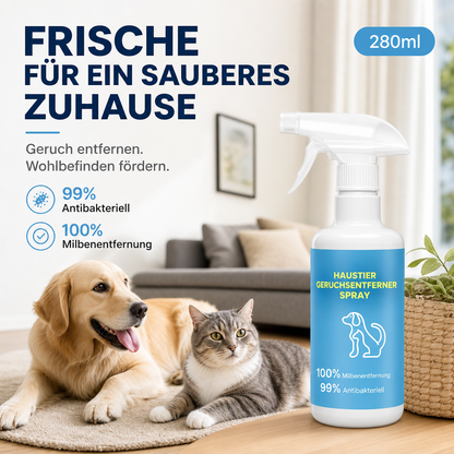 📢📢50 % Rabatt!! 🐾✨ Geruchsentferner‑Spray für Haustiere｜Beseitigt Tiergerüche, schonend für Innenräume