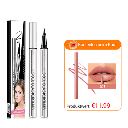 ✨ Wasserfester und wischfester Eyeliner – Präzision und tiefes Schwarz für 24 Stunden! ✨