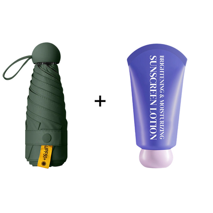 ☂️Dual-Purpose Portable Capsule Umbrella✨