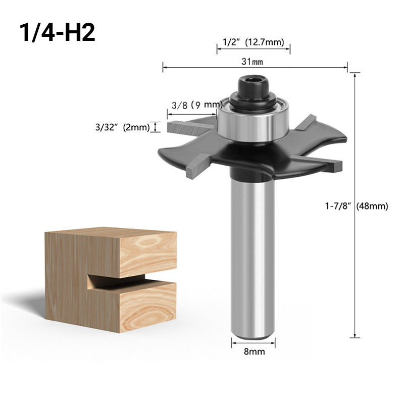 💥Vielseitiger Schlitzfräser Router Bi