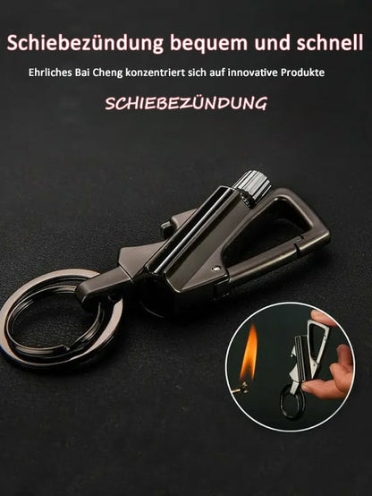 🔥 🔧 Multitool Schlüsselanhänger mit Flaschenöffner ✨ Edelstahl, Wiederverwendbar, Tragbar für Freizeit & Party 🍻