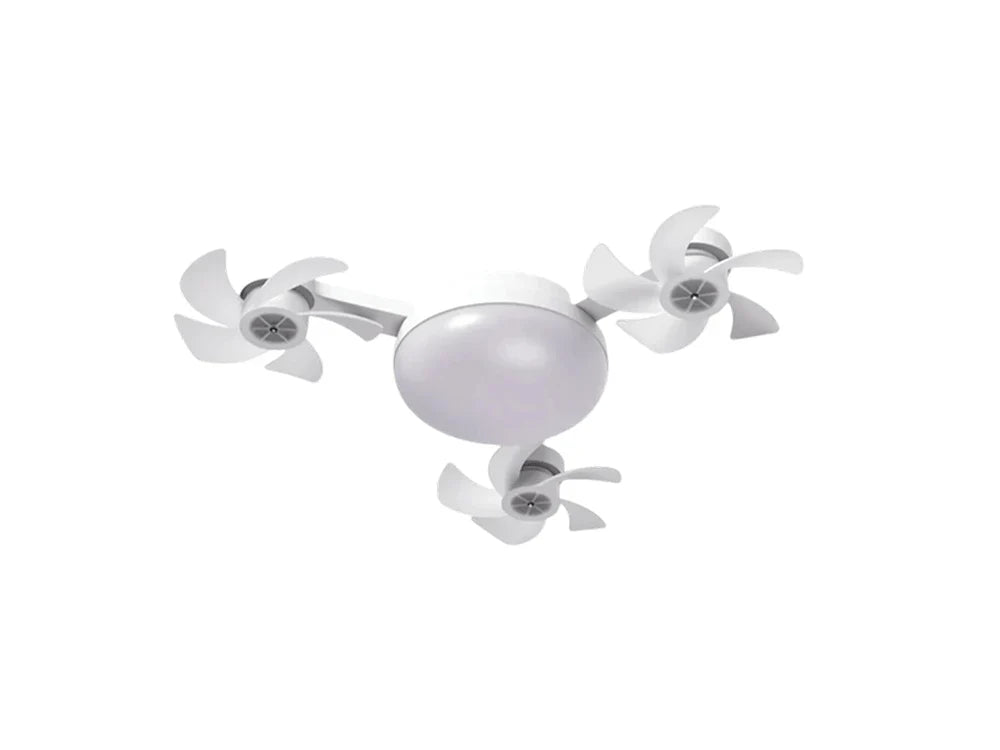 🌀 50 % RABATT! 💡 Deckenventilator mit E27-Fassung – Leiser 2-in-1-LED-Ventilator mit Fernbedienung – Kühlung und Licht in einem 🏠