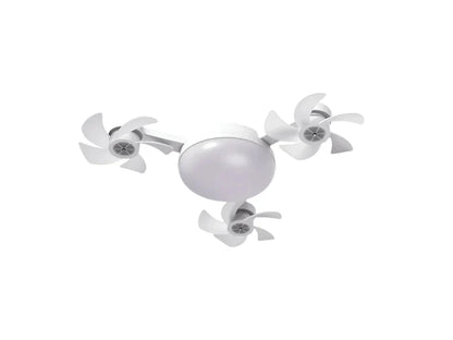 🌀 50 % RABATT! 💡 Deckenventilator mit E27-Fassung – Leiser 2-in-1-LED-Ventilator mit Fernbedienung – Kühlung und Licht in einem 🏠