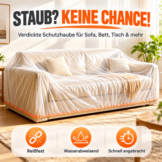 Verdickte Einweg-Staubschutzhauben für Zuhause🛡️✨
