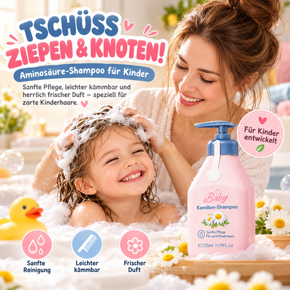 👶Aminosäure-Shampoo für Kinder – macht das Haar geschmeidig und pflegt es, ohne Silikone🧴