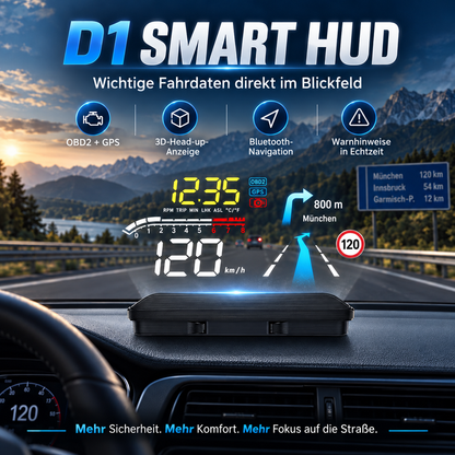 🛒🚘 Universelles Head-Up-Display für Autos – Technologie und Sicherheit für jede Fahrt. Jetzt bestellen!