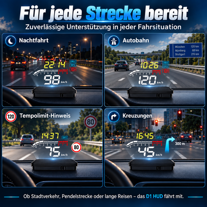 🛒🚘 Universelles Head-Up-Display für Autos – Technologie und Sicherheit für jede Fahrt. Jetzt bestellen!