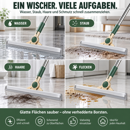 💦Staub und Flecken entfernen – 5-in-1-Funktion, „Magic Broom“ Kehrmaschine