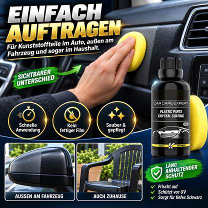50 ml Kristallbeschichtung für Kunststoffteile mit Schwämmen💎🚗