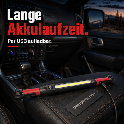 🌞Frühlingserwachen: 50% Rabatt!💡Wiederaufladbare Werkstattleuchte – 3000 LM, IPX4 Wassergeschützt & 360° Haken!