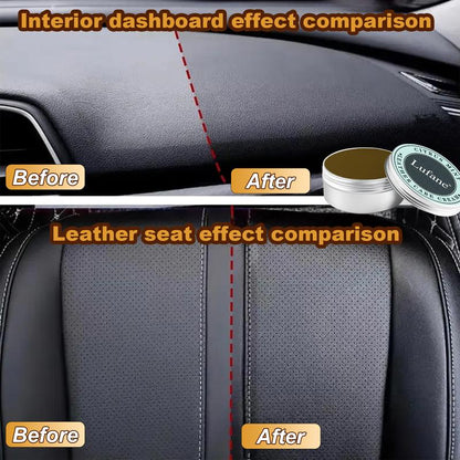 ✨ Lederpflegecreme: Rein natürlicher, ungiftiger Lederpflegestoff - wasserabweisende Formel.🧼