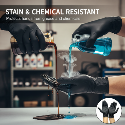 🧤🛡️NEUJAHRS-VERKAUF: Nitrile Pro Handschuhe – extrem reißfest, rutschsicher & fleckenbeständig ✅👏 Ideal für Haushalt, Werkstatt und nachhaltigen Alltagsgebrauch