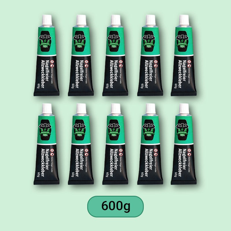 ✨Nagelfreier Allzweckkleber💧Universeller, starker, nagelfreier Kleber, wasserfest und kein Bohren erforderlich
