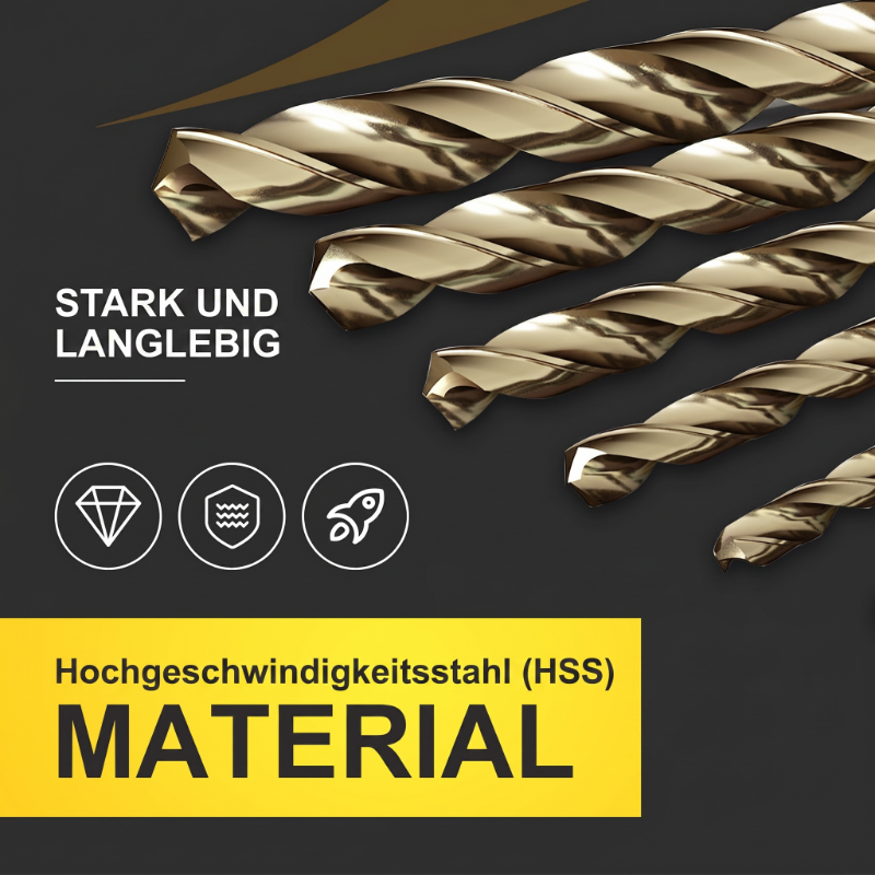 🔧 50% RABATT! ⚡ 99-teiliges Set titanbeschichteter Bohrer – Hochwertig, langlebig & vielseitig – Perfekt für Heimwerker & Profis 🛠️