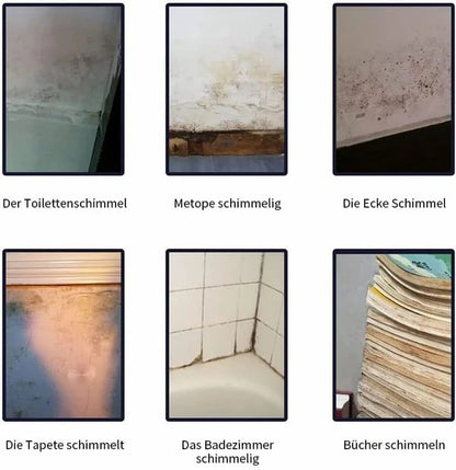 🧴🦠 Schimmel- & Mehltau-Entferner Schaumspray – Bleichfrei, Einfach Anzuwenden & Lang anhaltender Schutz 🚿