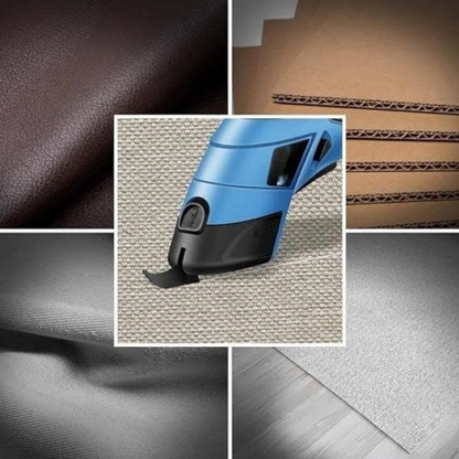 ⏳ 50% RABATT! ✨ Elektrische Stoffschere – Wiederaufladbar, Ergonomisch & Vielseitig – Für Stoff, Leder & DIY-Projekte