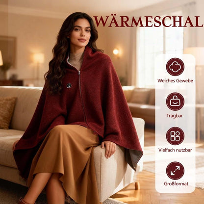 ❄️Portable Weiche elektrische Heizdecke mit Reißverschluss Shawl⛄