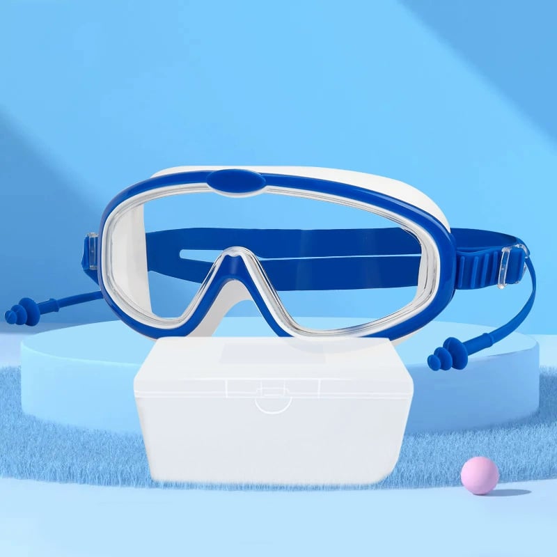 🎉KOOP 2 EN BESPAAR 20% 🔥HD zwembril voor kinderen met groot frame, waterdicht en anti-condens