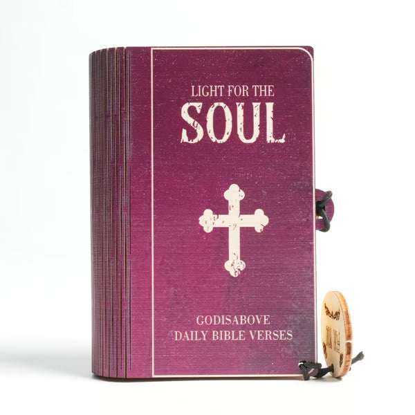 🔥Zeitlich begrenzter Rabatt🎁 ✝️Handgefertigte Holzkiste mit Bibelversen – Tägliche Bibelverse (🎁 Eine Erinnerung an Gottes Worte💖)