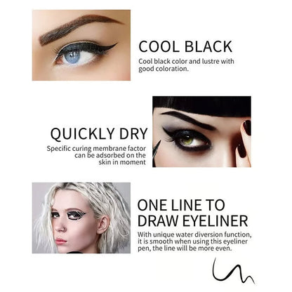 📢📢50% RABATT!!⏰24 Stunden lang anhaltender, wasserfester Farb-Eyeliner – 14 Farben, Perlmutt- und Matt-Finish, einfach anzuwenden🎨