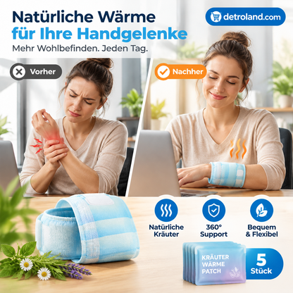 Einweg-Handgelenkbandage zur Linderung von Ermüdungserscheinungen🌿♨️
