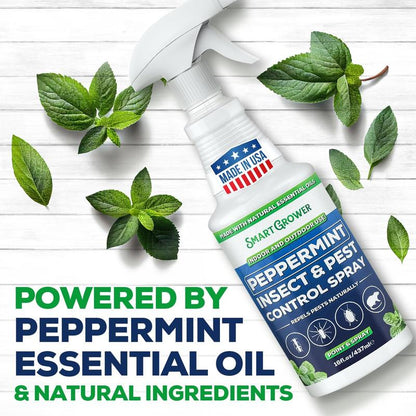 👍Hot Sale- Buy 2 Get 1 Free🗑️Natural Peppermint Oil Insect and Pest Spray🪳🦟 –Maximum Strength - Safe Scent Formula for Home & Garden