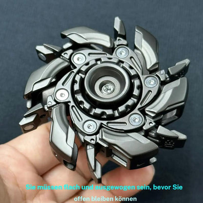 🧘Kreativer Fidget-Slider mit offener Panzerung und Kreisel