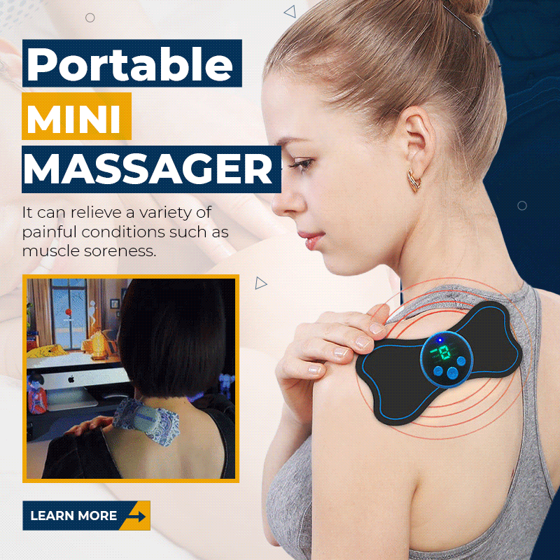 Tragbares Mini-Massagegerät