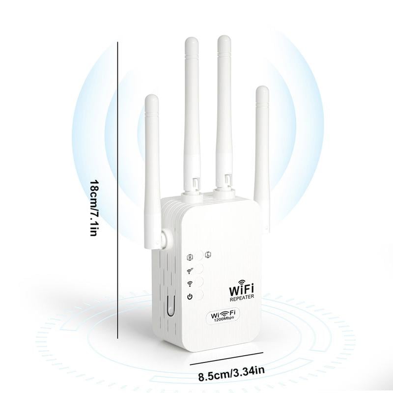 ⏳Zeitlich begrenztes Angebot⏳ 🔥 2026 WLAN-Verstärker – 1200 Mbit/s, Dualband (5 GHz / 2,4 GHz) 📶 Maximale Signalverstärkung – stabile Verbindung im ganzen Haus!