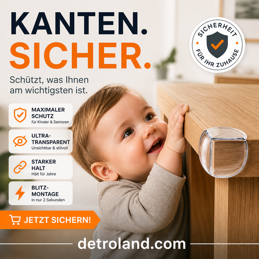 Wiederverwendbare Eckenschutzpolster für Babys🏠✨