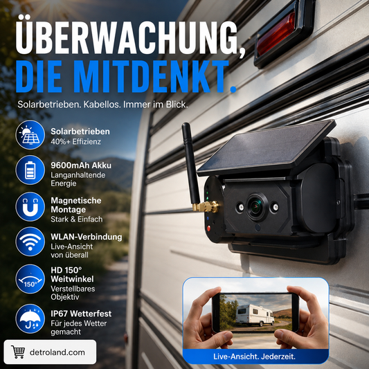 🏆 50 % Rabatt!! 🚛 Fahren Sie mit Zuversicht! Kabellose 1080P HD Rückfahrkamera – Split-Screen-System für LKW & Wohnmobile