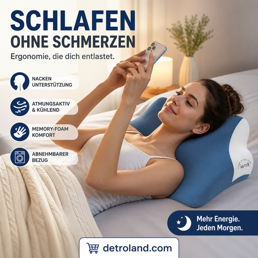 Multifunktionales ergonomisches Memory-Foam-Kissen🧘