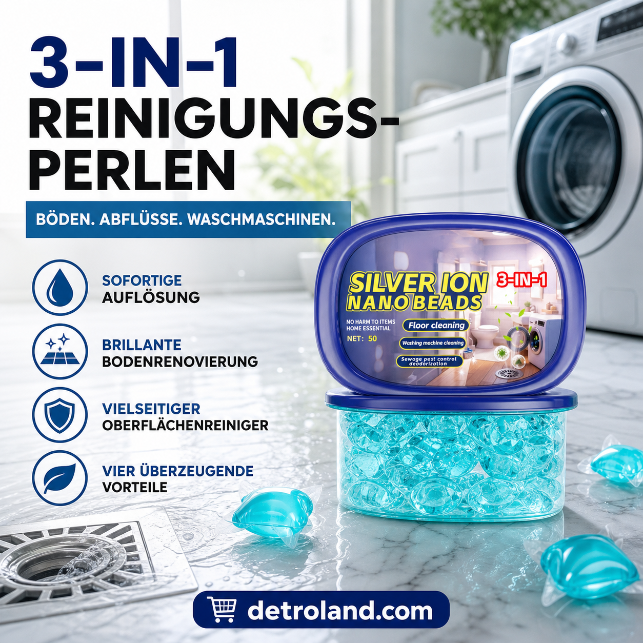 🔥 Heute -50 %! 🏡 Reinigungs- & Schädlingsschutz-Perlen