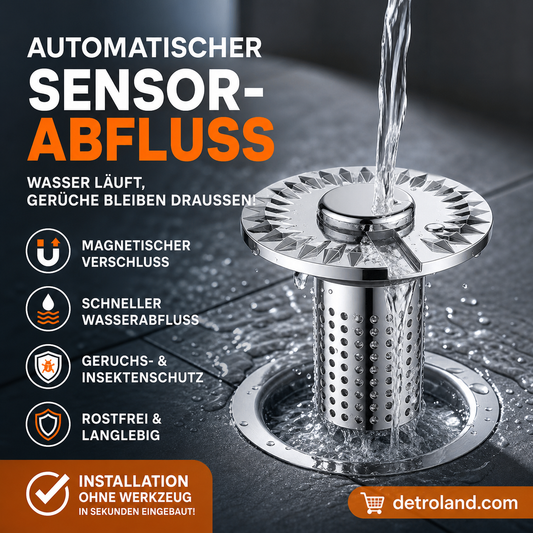 Schwebender Abflusseinsatz gegen Gerüche💧