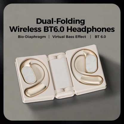 🔥Kabellose Ohrhörer Bluetooth 6.0 mit Geräuschunterdrückung, 145 Stunden lange Akkulaufzeit, IPX5 wasserdichte Sport-Ohrhörer