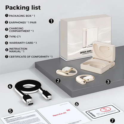 🔥Kabellose Ohrhörer Bluetooth 6.0 mit Geräuschunterdrückung, 145 Stunden lange Akkulaufzeit, IPX5 wasserdichte Sport-Ohrhörer