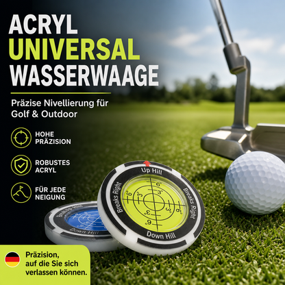 📢📢1 kaufen 1 gratis ! 50 % Rabatt!! ⏰ Präzisions-Golfgrün-Nivelliergerät & Ballmarker⛳