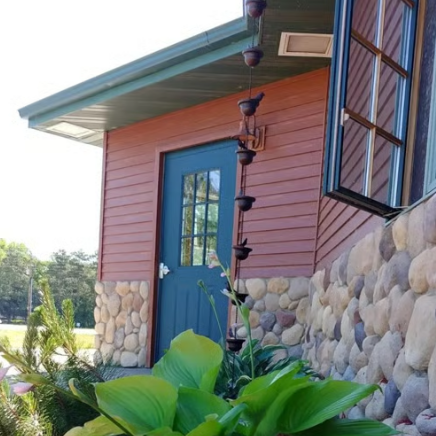 🔥Zeitlich begrenzter Verkauf 50 % RABATT🔥Wo Regen auf Kunst trifft – Dekorative Regenkette mit Vogelbad-Design