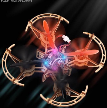 ✈️DIY-Bausatz für Kinder zum Bauen einer Holzdrohne 🎁💥Kostenlose Lieferung🚀