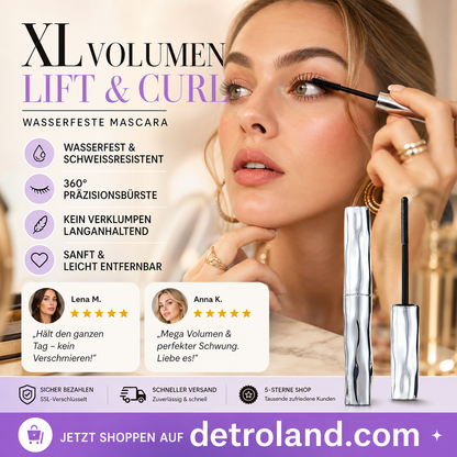 🔥HEISSER VERKAUF 2026💞ÜBER 50.000 VERKAUFT!⚡Wimpern-Primer, röhrenförmiger Wimpern-Primer, wasserfeste Mascara für langen Schwung, natürlich und wischfest