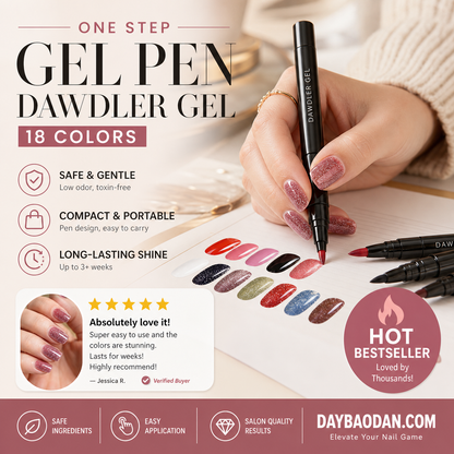 💅 Nur für kurze Zeit: 1 kaufen, 1 gratis ! ✨One Step Nagellackstift🎨Kostenlose Mini-UV-Nagellampe für die Hand💡