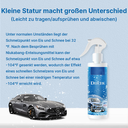 🔥Ein Muss für verschneite Tage💖Enteisungs-Auto-Enteisungsspray