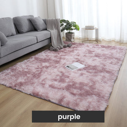 💖JETZT 50 % RABATT!🔥 Stilvoller Plüschteppich mit Farbverlauf – ultraweiche Bodenmatte für eine gemütliche Wohnatmosphäre