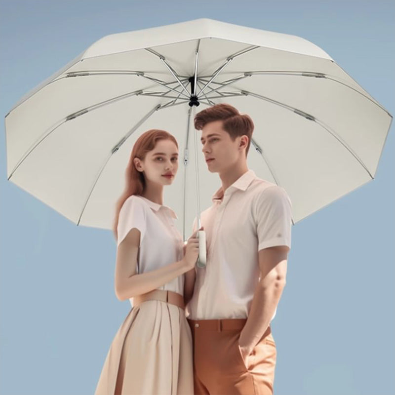 🌧️🌞50% Rabatt🌂Reflektierender Sicherheitsstreifen Ringschnalle Regenschirm