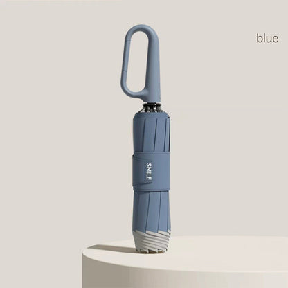 🌧️🌞50% Rabatt🌂Reflektierender Sicherheitsstreifen Ringschnalle Regenschirm